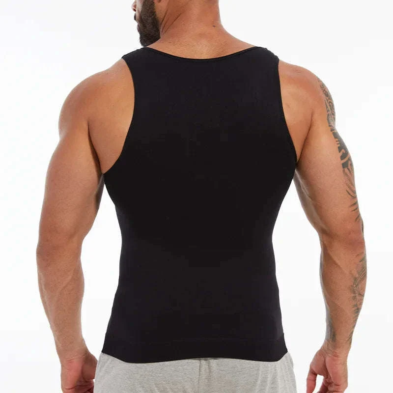 Men’s Compression Shapewear Vest for Tummy Control - Image 18