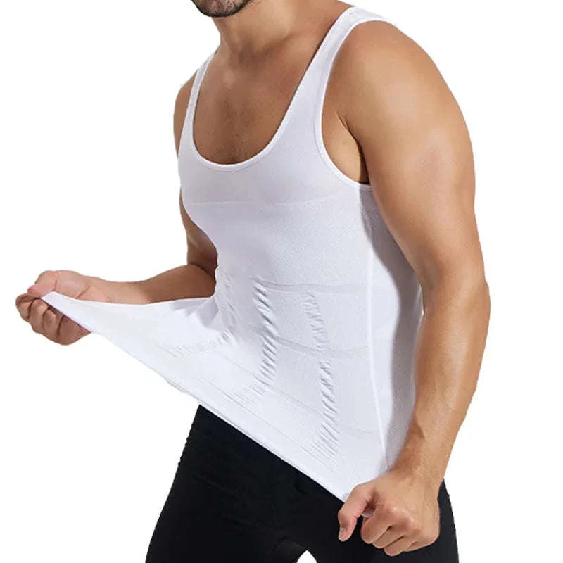 Men's Compression Tank Top for Support and Training Comfort - Image 17