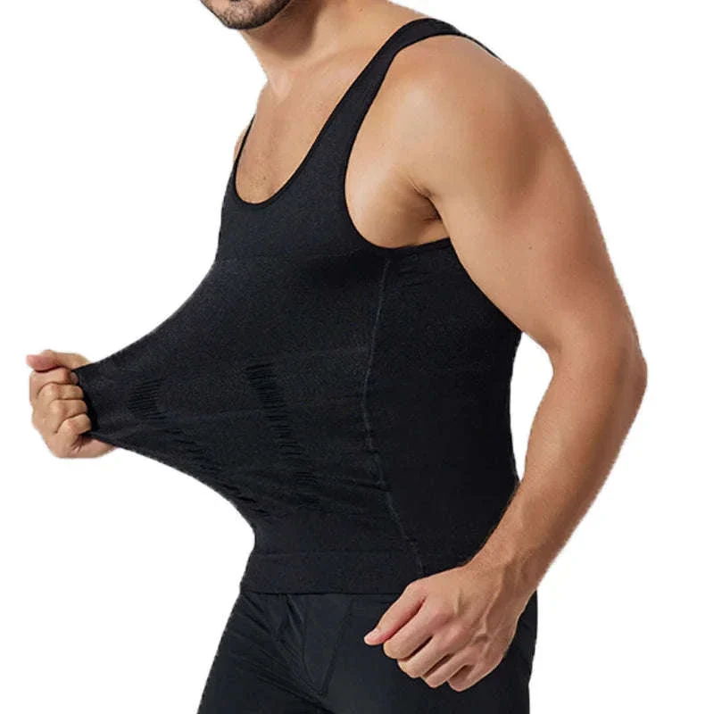 Men's Compression Tank Top for Support and Training Comfort - Image 18