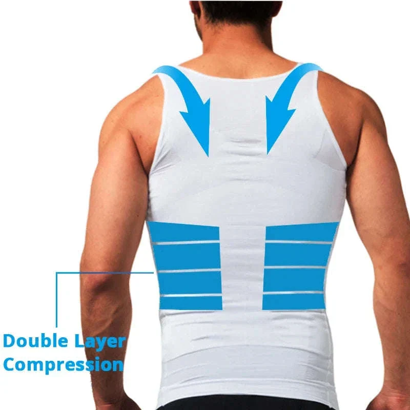 Men's Compression Tank Top for Support and Training Comfort - Image 4