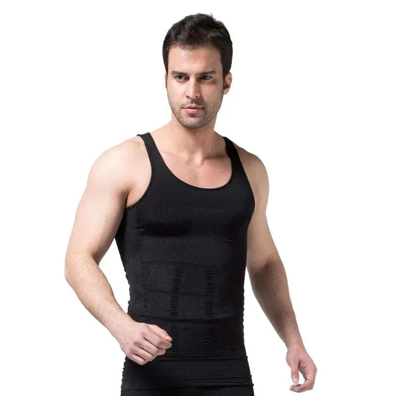 Men's Compression Tank Top for Support and Training Comfort - Image 8