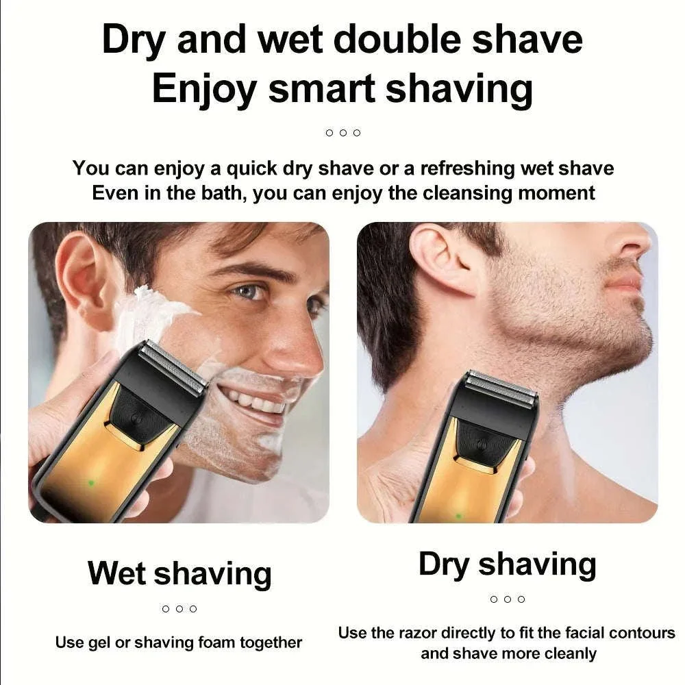 Men’s Hair Clipper & Beard Trimmer Kit with Titanium Blades - Image 17