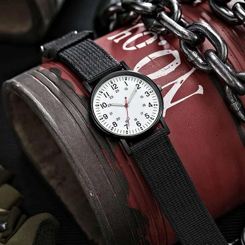 Men's Quartz Watch with Luminous Hands and Big Dial - Image 10