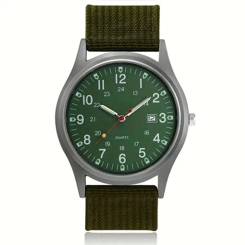 Men's Quartz Watch with Luminous Hands and Big Dial - Image 16