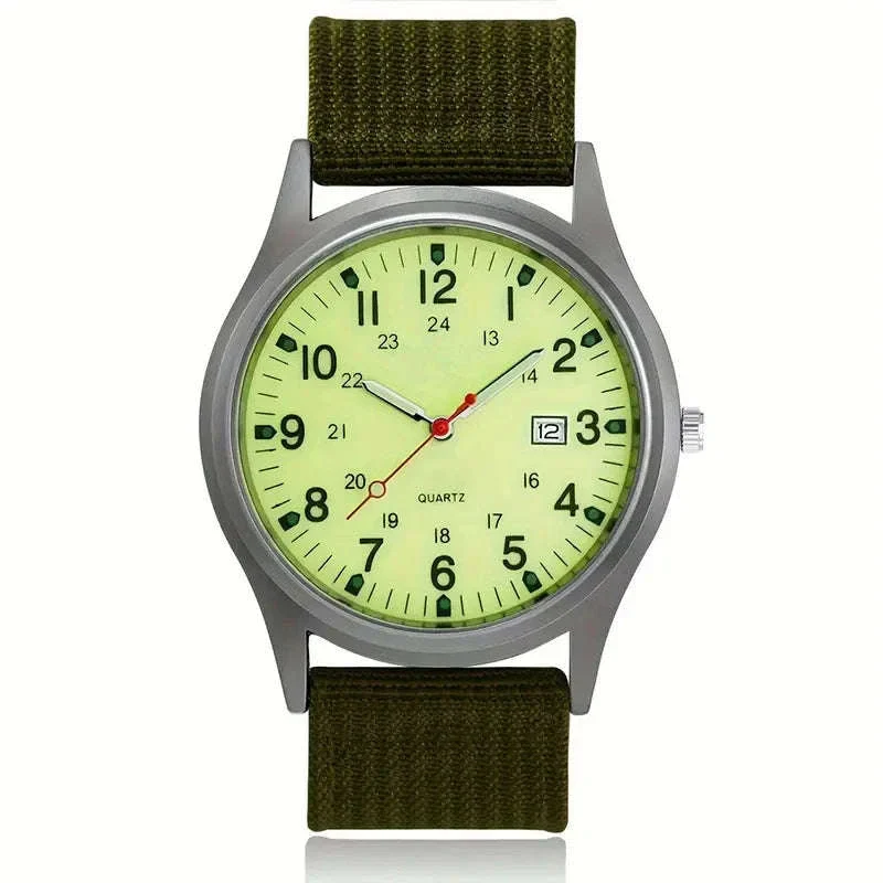Men's Quartz Watch with Luminous Hands and Big Dial - Image 17
