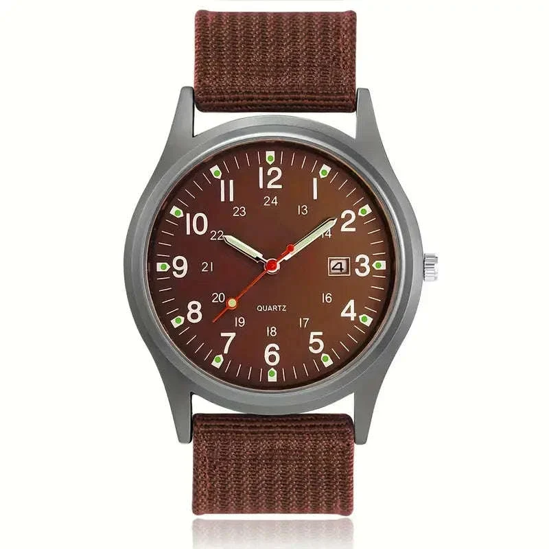Men's Quartz Watch with Luminous Hands and Big Dial - Image 19