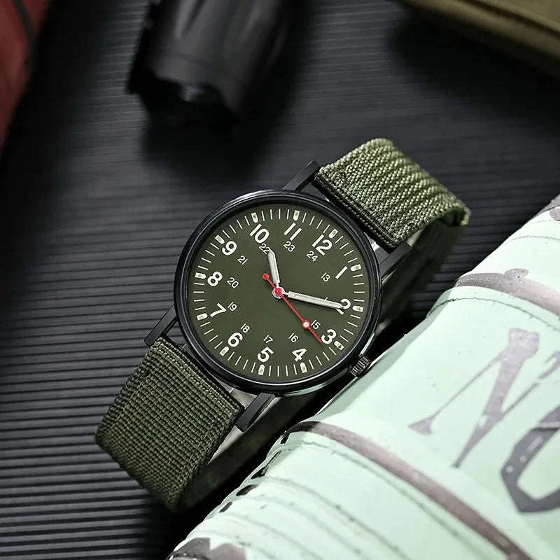 Men's Quartz Watch with Luminous Hands and Big Dial - Image 8