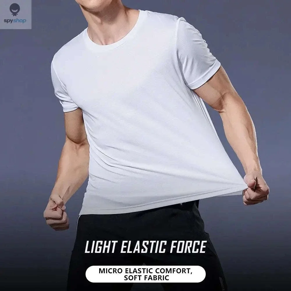 Men's Quick Dry Gym T-Shirt for Dry, Unrestricted Training - Image 5