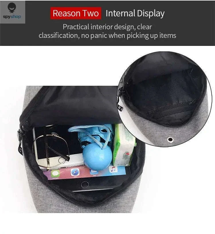 Men's Waterproof Fanny Pack with Large-Capacity Storage - Image 10