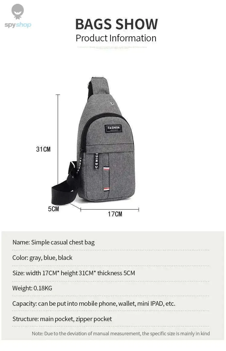 Men's Waterproof Fanny Pack with Large-Capacity Storage - Image 6