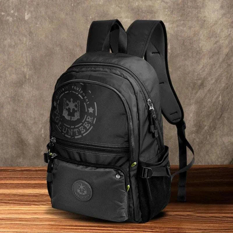 Men's Waterproof Travel Backpack with Multi-Pocket Storage - Image 38