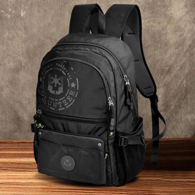 Men's Waterproof Travel Backpack with Multi-Pocket Storage - Image 39