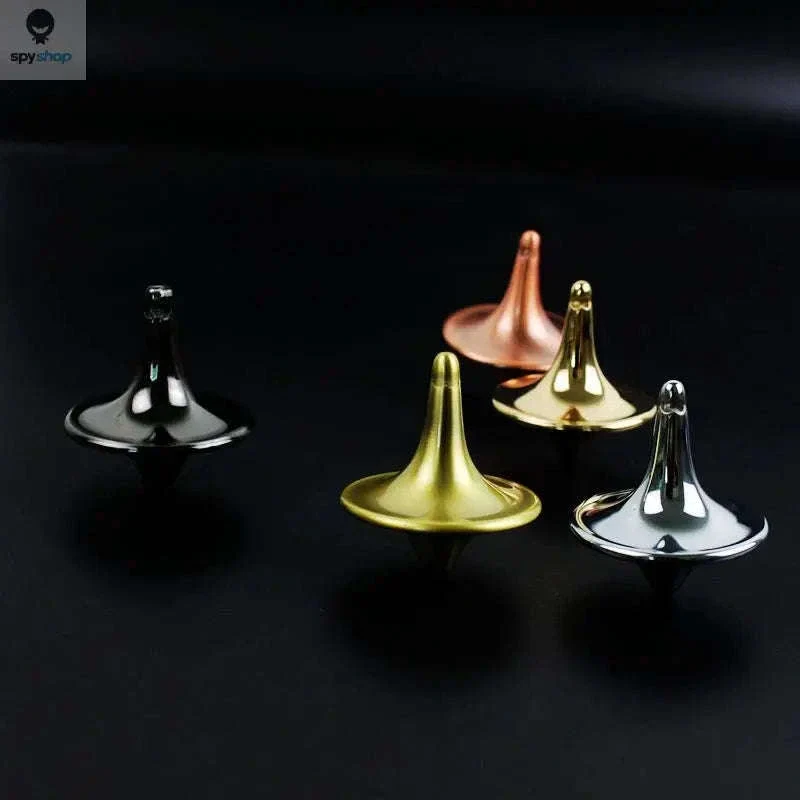 Metal Gyro Spinning Top for Focus, Calm Motion, and Stress Relief - Image 3