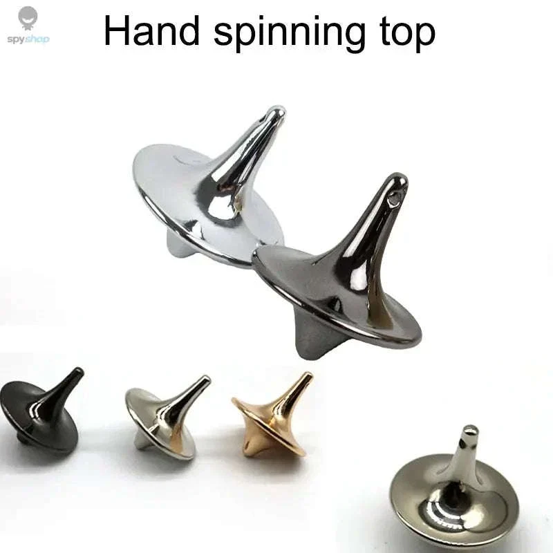 Metal Gyro Spinning Top for Focus, Calm Motion, and Stress Relief - Image 4
