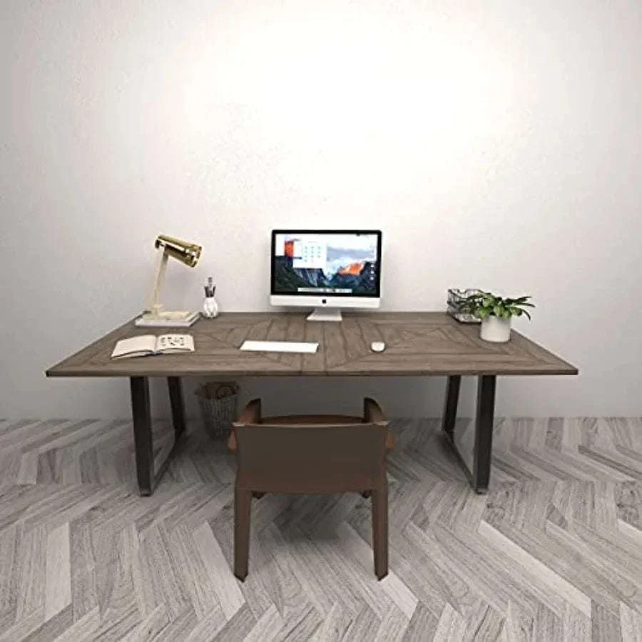 Heavy Duty Metal Table Legs 28" x 17.7" Square Frame Set - Image 8