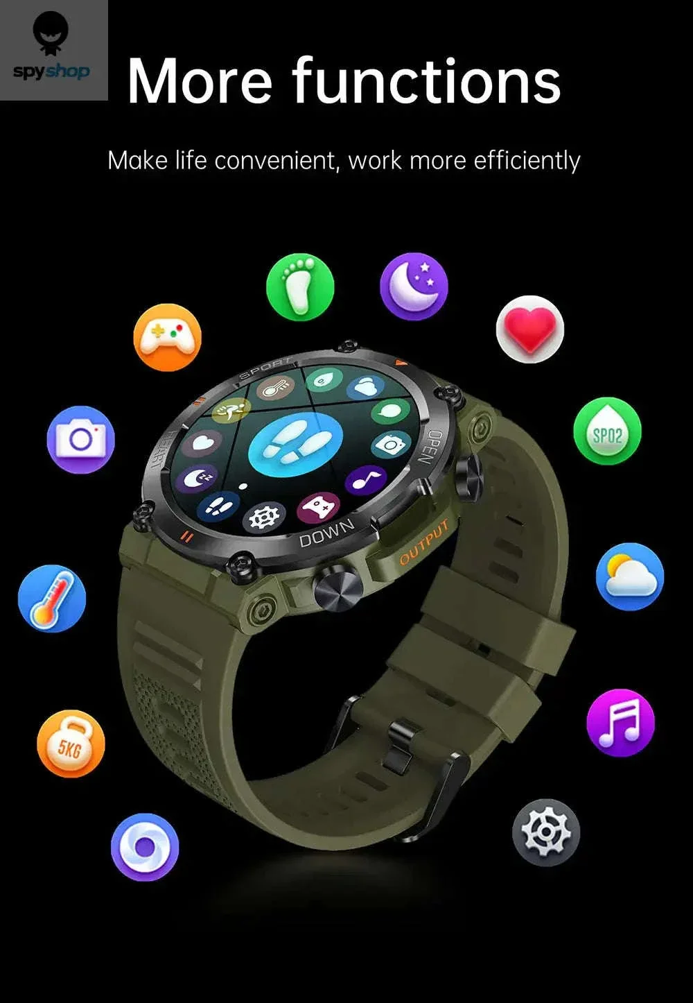 Bluetooth Call Smart Watch with 1.39-Inch HD Display - Image 16