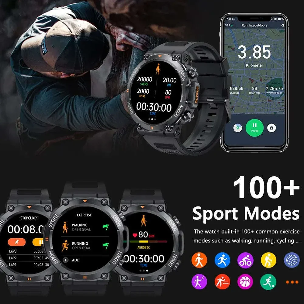 MEVADEN 1.39" HD Bluetooth Call Smart Watch for Daily Use - Image 4