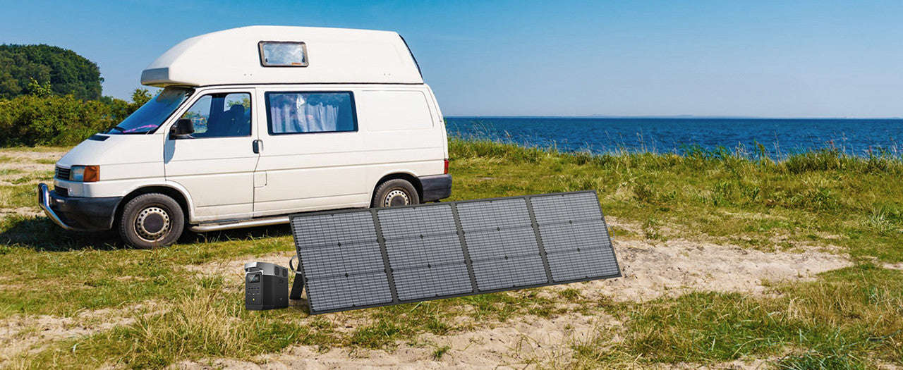 220W Foldable Solar Panel 20V Charger for Camping and RV - Image 10