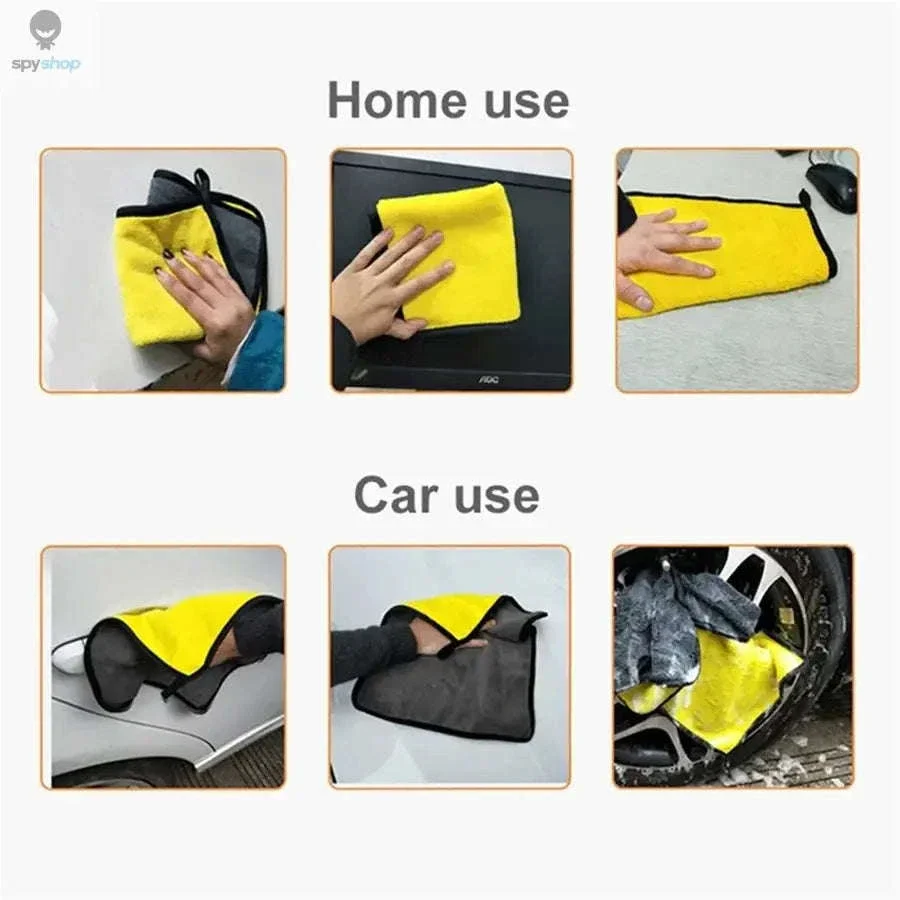 Microfiber Car Cleaning Towel for Scratch-Free Drying and Wiping - Image 12