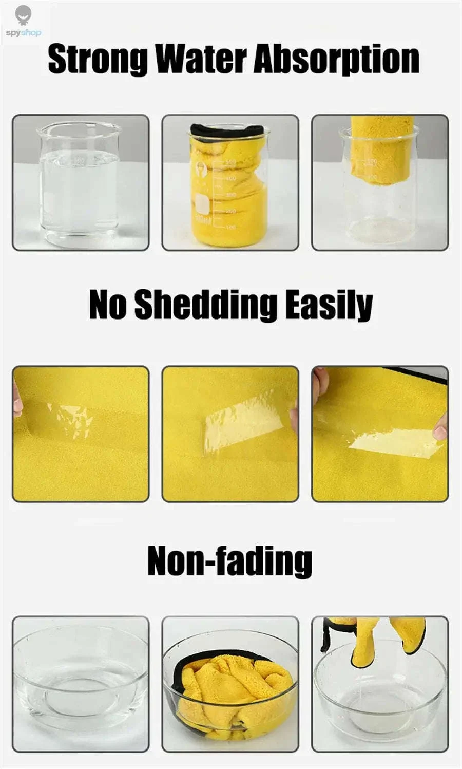 Microfiber Car Cleaning Towel for Scratch-Free Drying and Wiping - Image 13