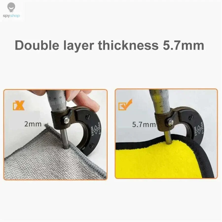 Microfiber Car Cleaning Towel for Scratch-Free Drying and Wiping - Image 6