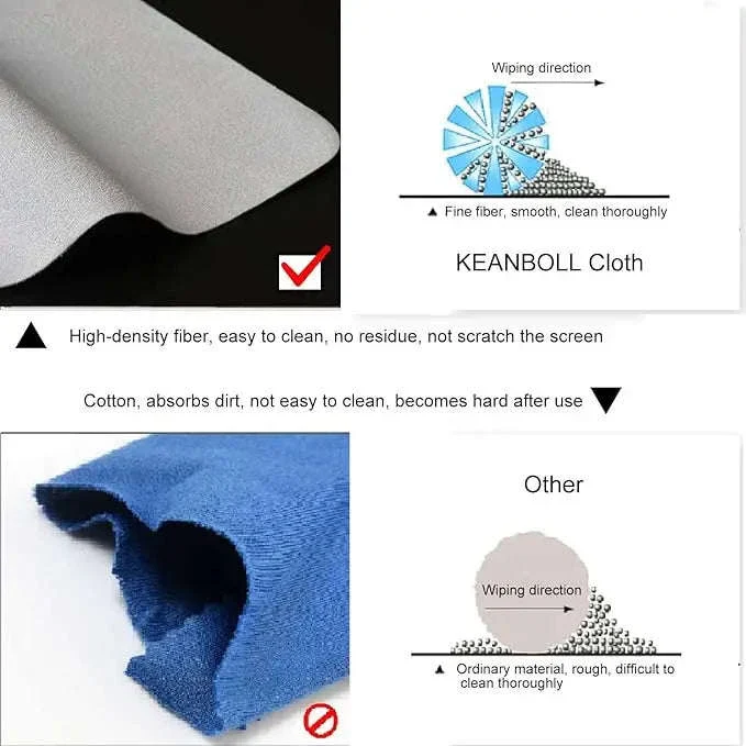 Microfiber Laptop Keyboard Cover and Cleaning Cloth for MacBook - Image 6