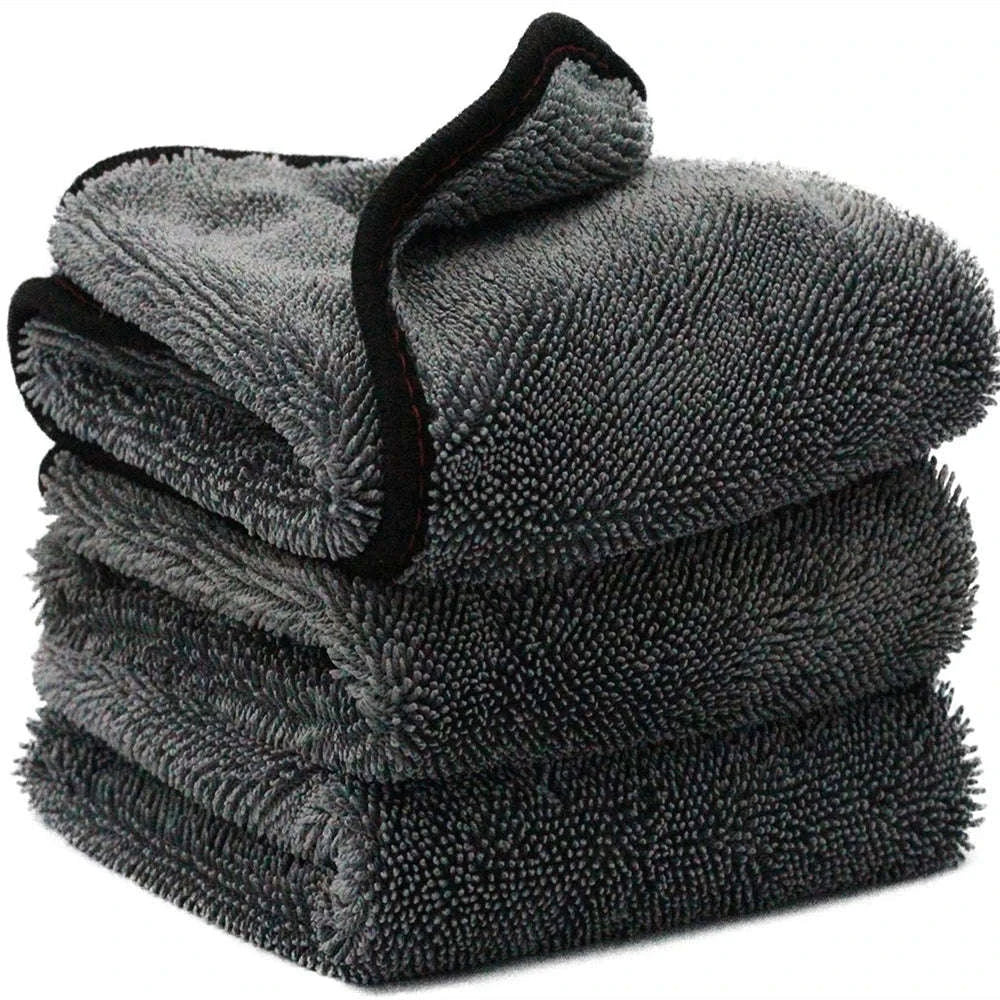 Microfiber Twist Car Wash Towel for Fast, Gentle Drying - Image 8