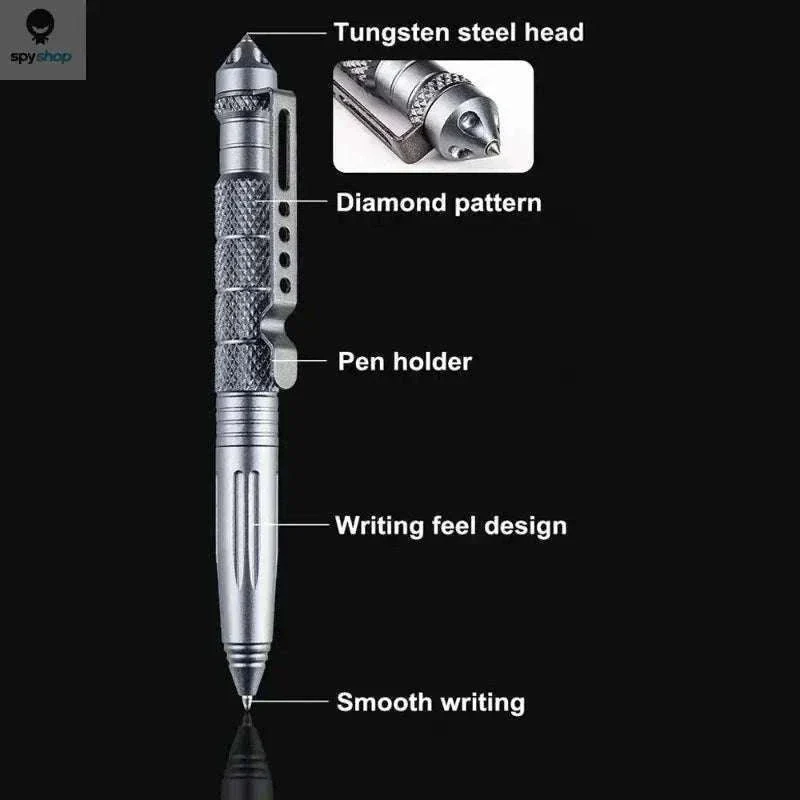 Military Tactical Pen with Glass Breaker for Everyday Carry - Image 4