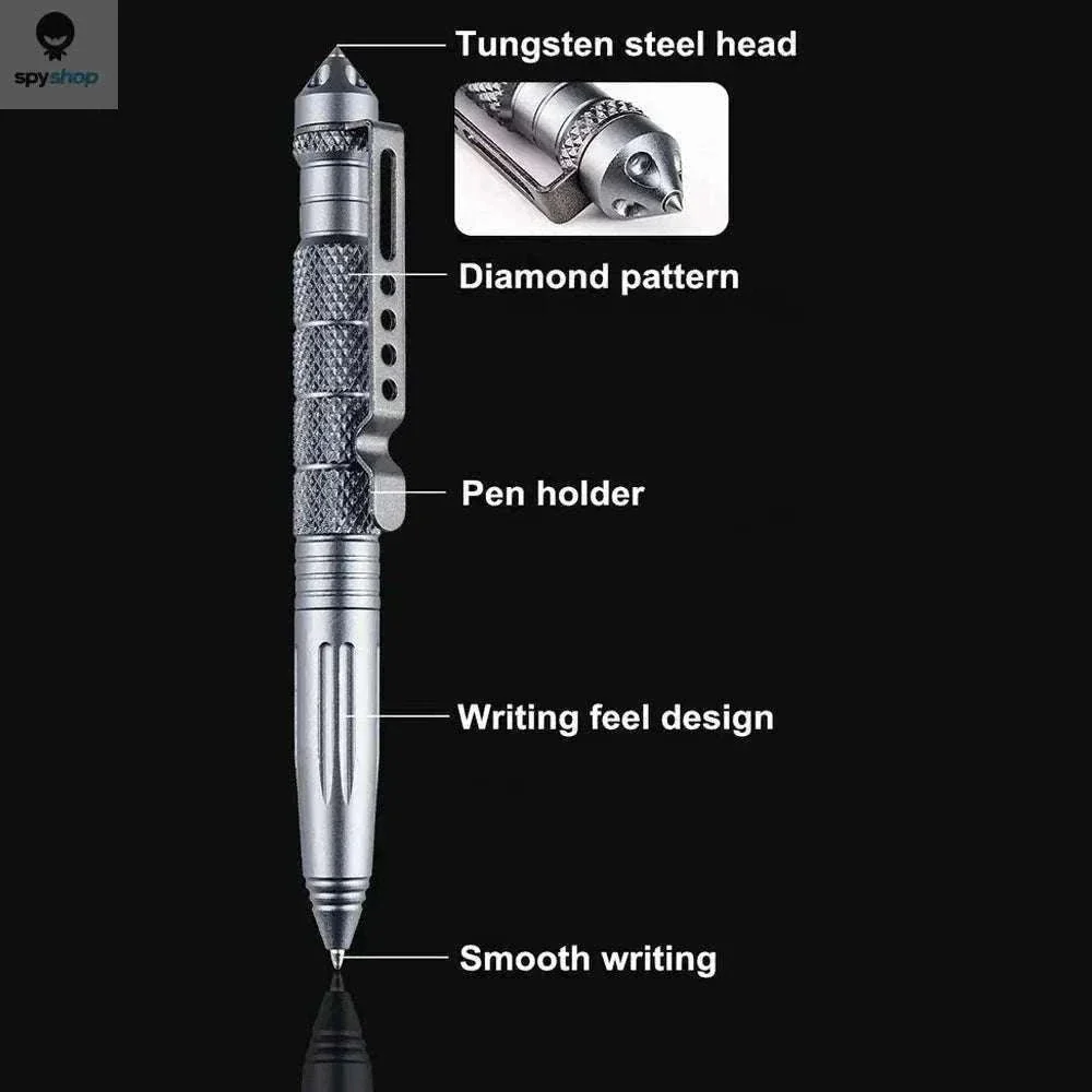 Military Tactical Pen with Glass Breaker for Everyday Carry - Image 9