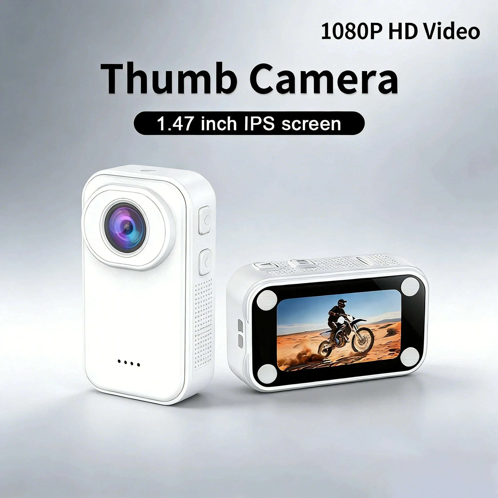 Mini 1080P HD Thumb Action Camera with MicroSD Support - Image 10