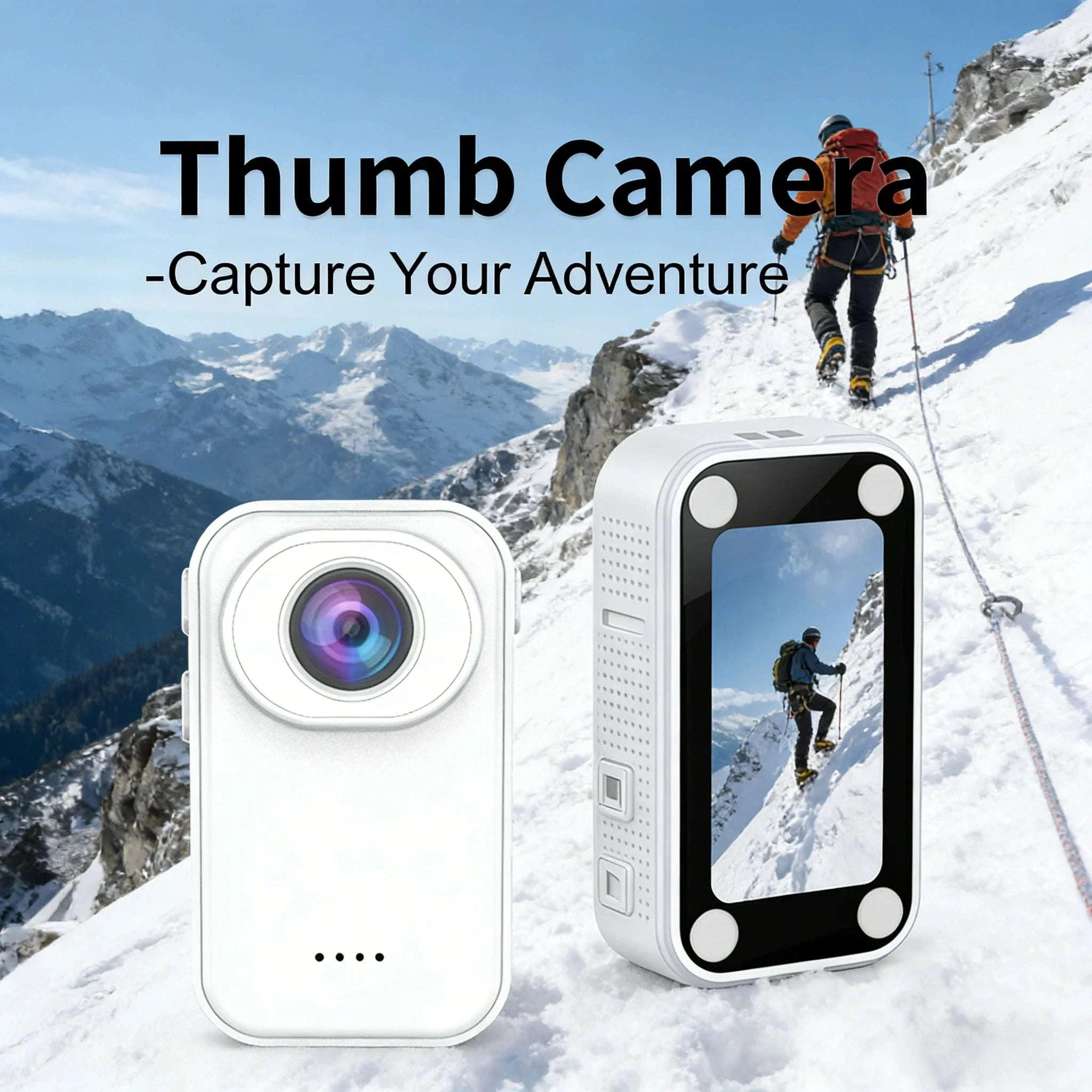 Mini 1080P HD Thumb Action Camera with MicroSD Support - Image 12