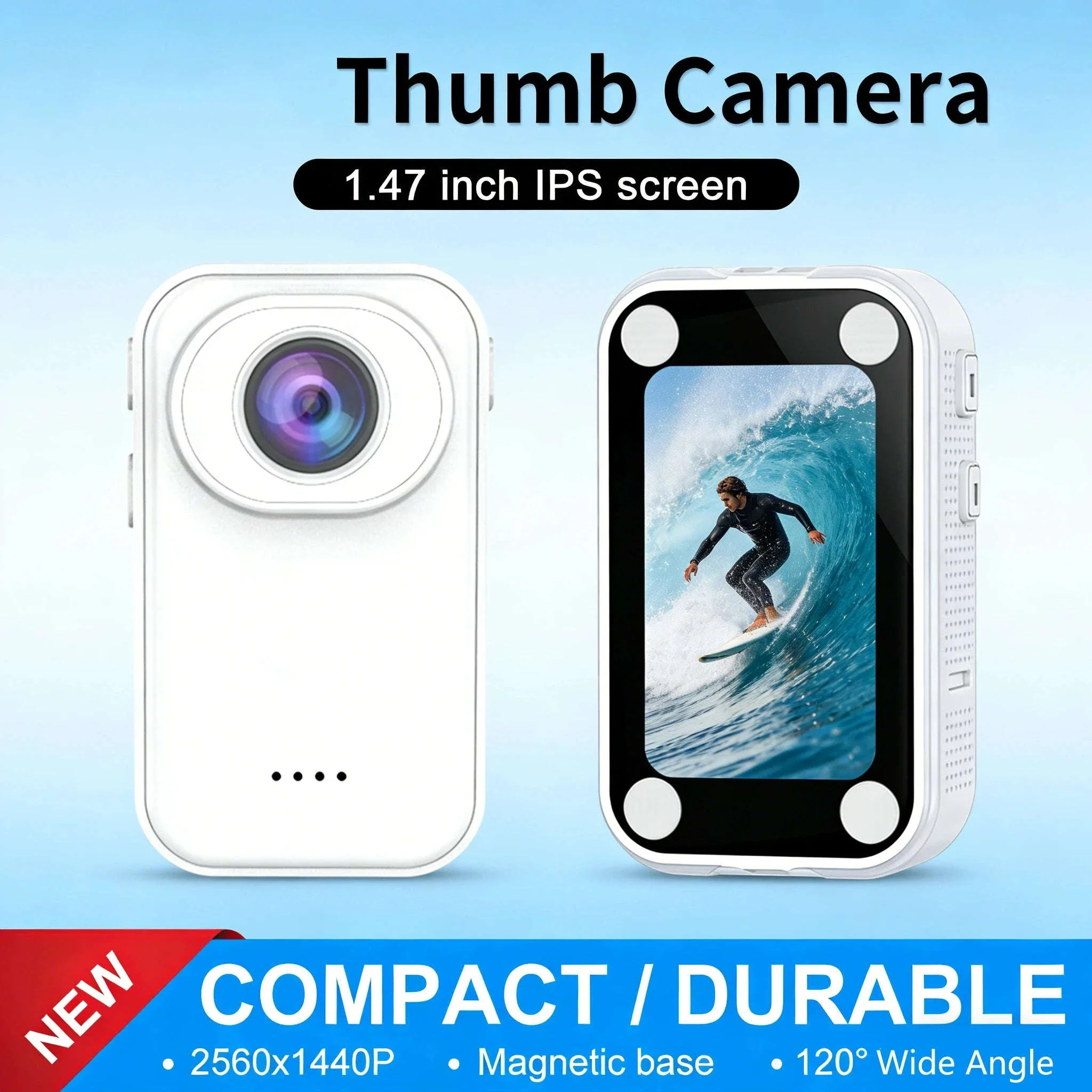 Mini 1080P HD Thumb Action Camera with MicroSD Support - Image 13