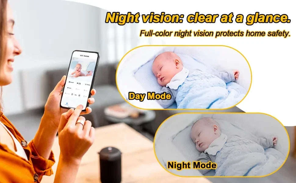 Mini 1080P Indoor Security Camera 0.9" with Night Vision & Motion Detection - Image 10
