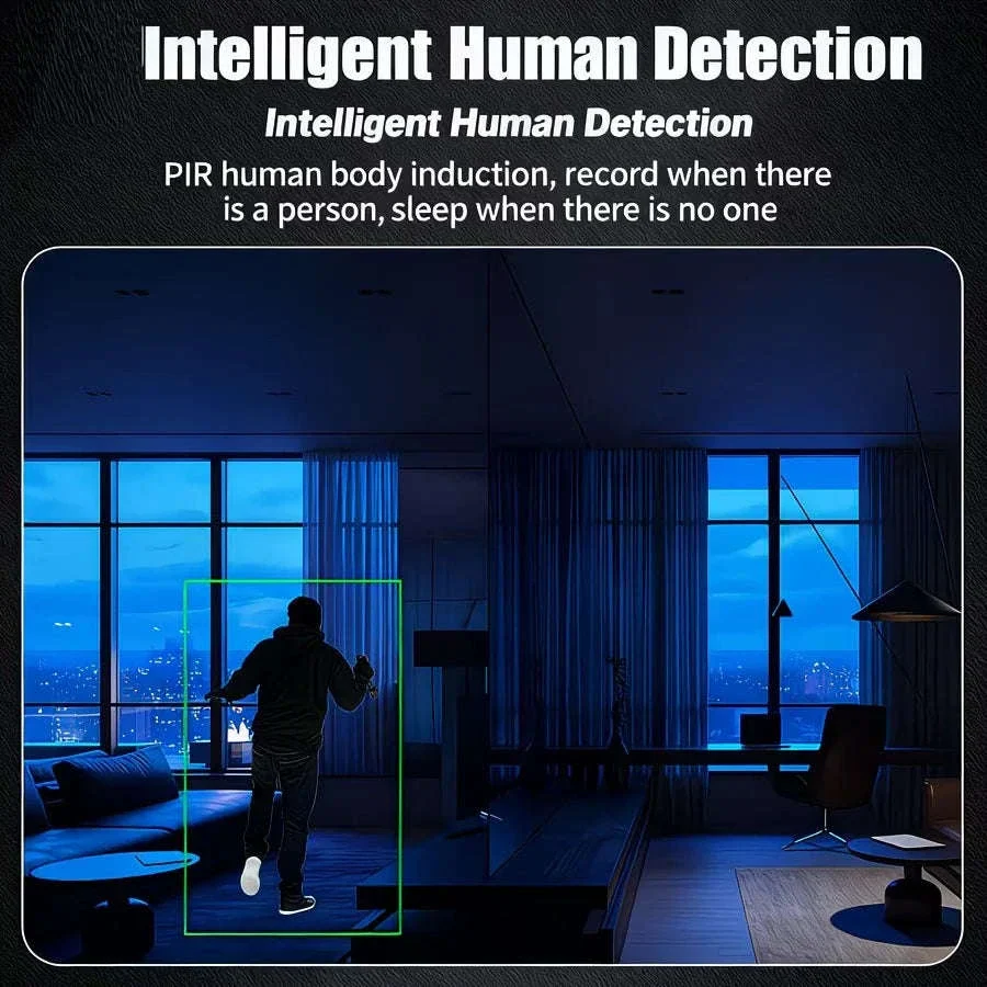 Mini 1080P Indoor Security Camera 0.9" with Night Vision & Motion Detection - Image 4