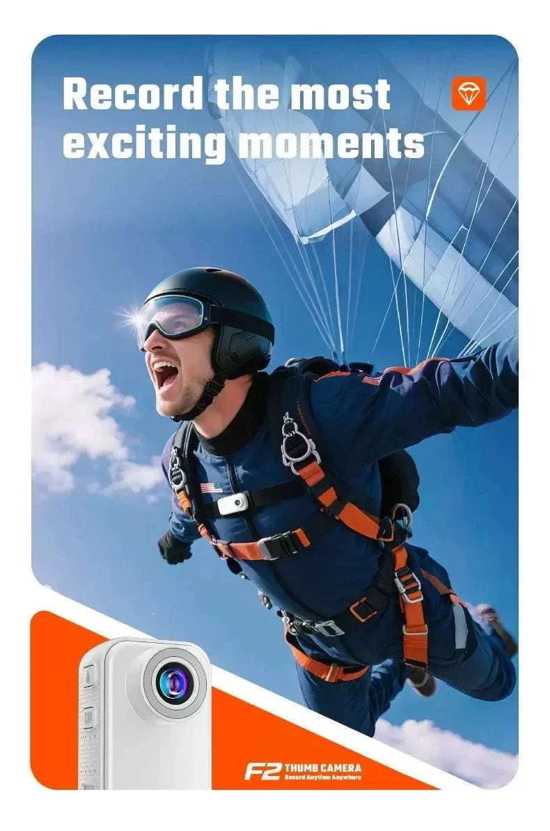 Mini 1080P Thumb Camera with IPS Screen & 130° Wide Angle - Image 14