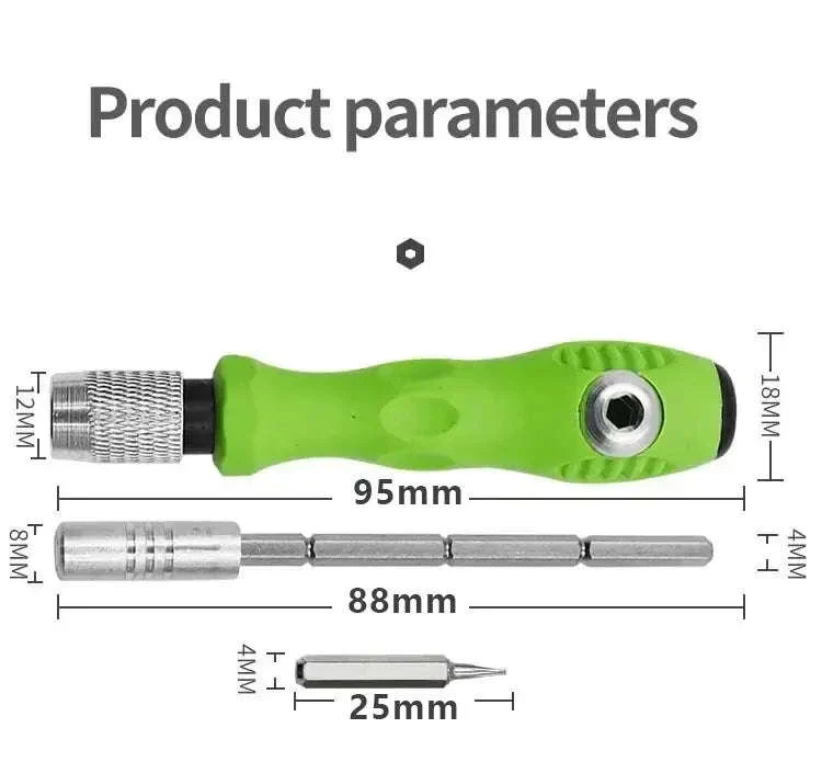 Mini 32-in-1 Precision Screwdriver Set for Electronics Repair - Image 16