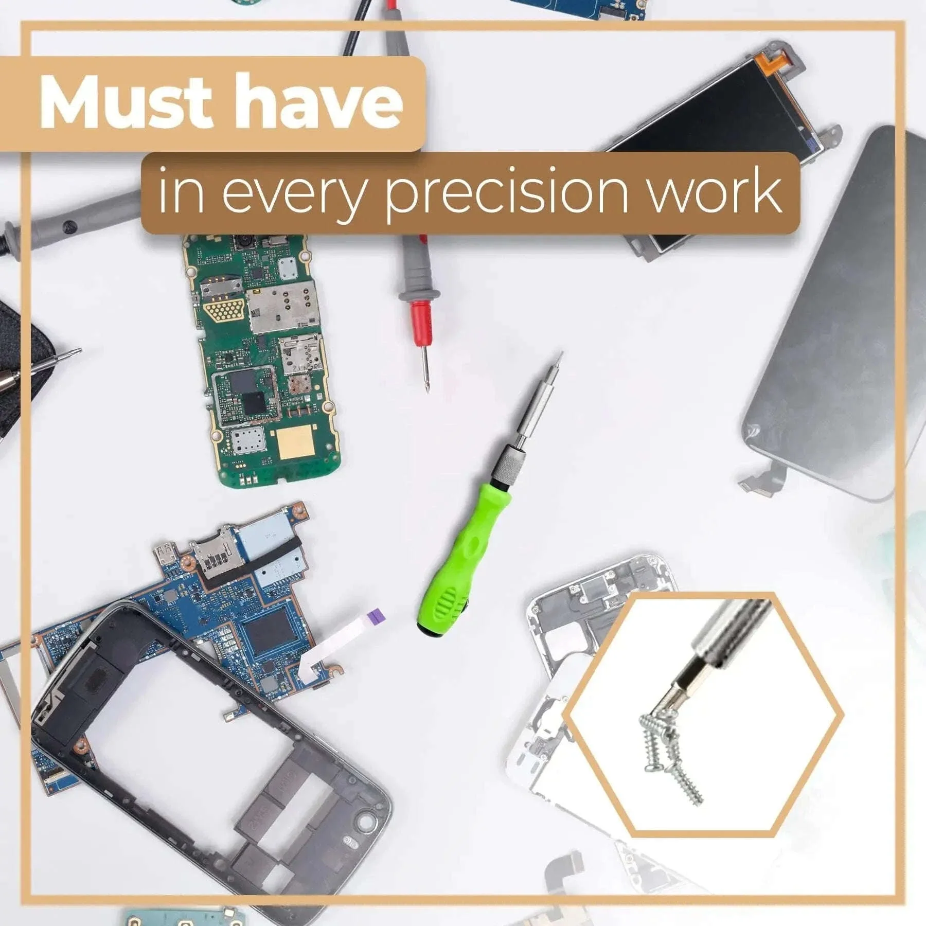 Mini 32-in-1 Precision Screwdriver Set for Electronics Repair - Image 3