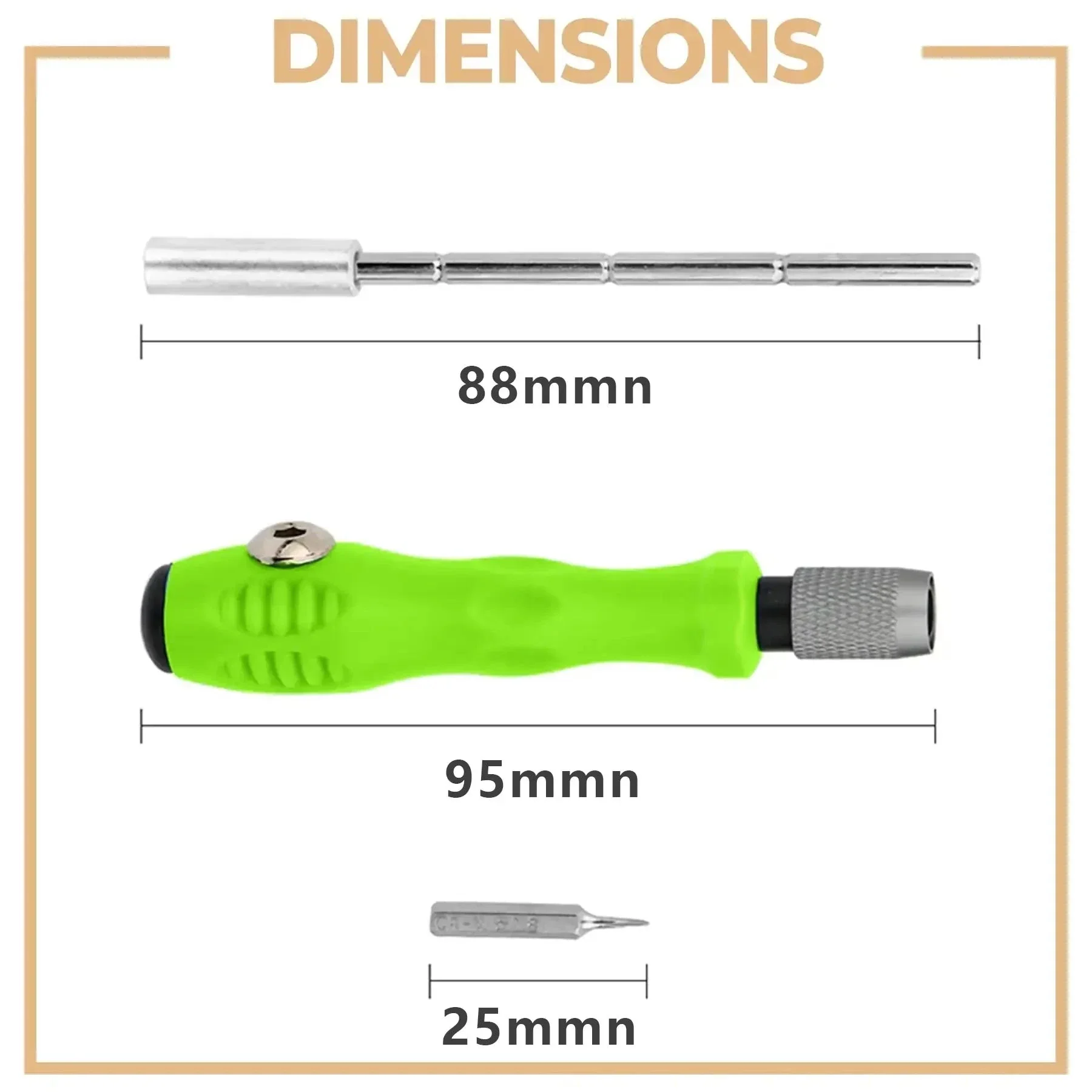 Mini 32-in-1 Precision Screwdriver Set for Electronics Repair - Image 6