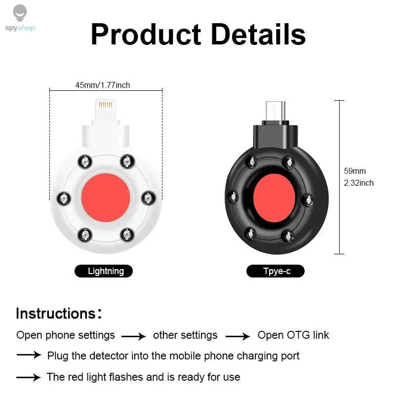 Mini Anti-Peeping Detector for Travel and Daily Privacy Checks - Image 11