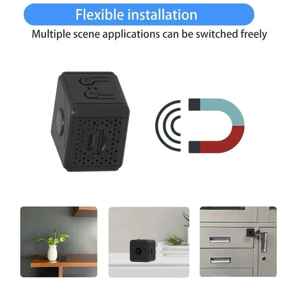 Mini WiFi Security Camera 1080P Remote Monitoring with Long Battery - Image 17