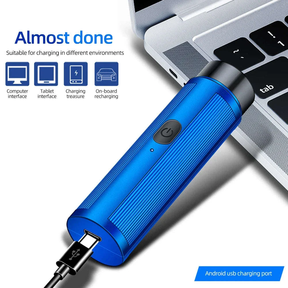Men’s Mini Electric Shaver – Rechargeable Portable Razor - Image 14