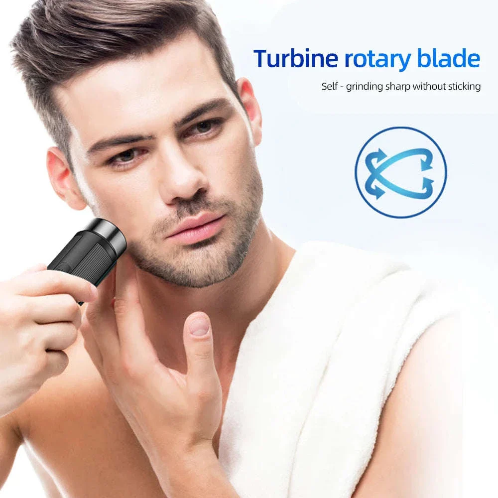 Men’s Mini Electric Shaver – Rechargeable Portable Razor - Image 19