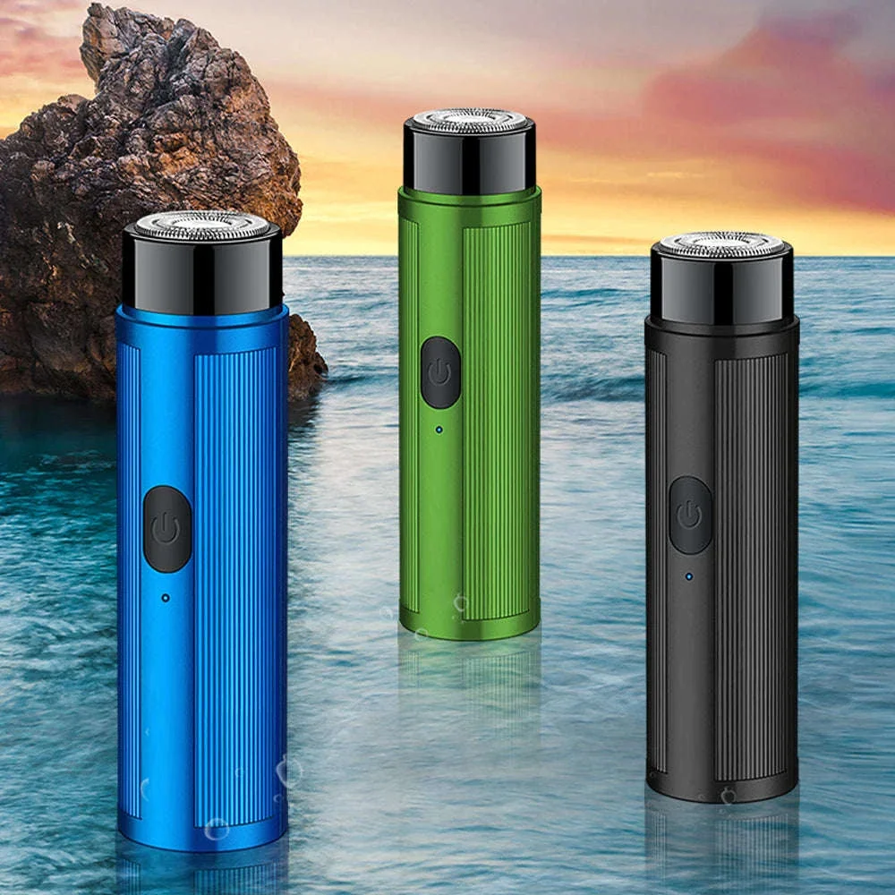 Men’s Mini Electric Shaver – Rechargeable Portable Razor - Image 2