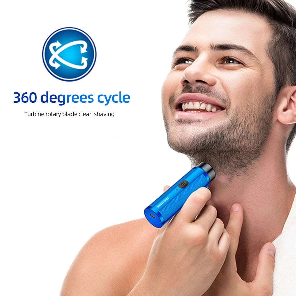 Men’s Mini Electric Shaver – Rechargeable Portable Razor - Image 20
