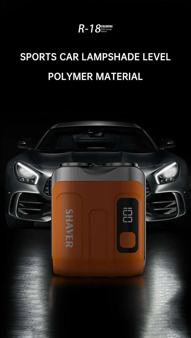 Mini Electric Shaver with Dual Blades & Digital Display - Image 10