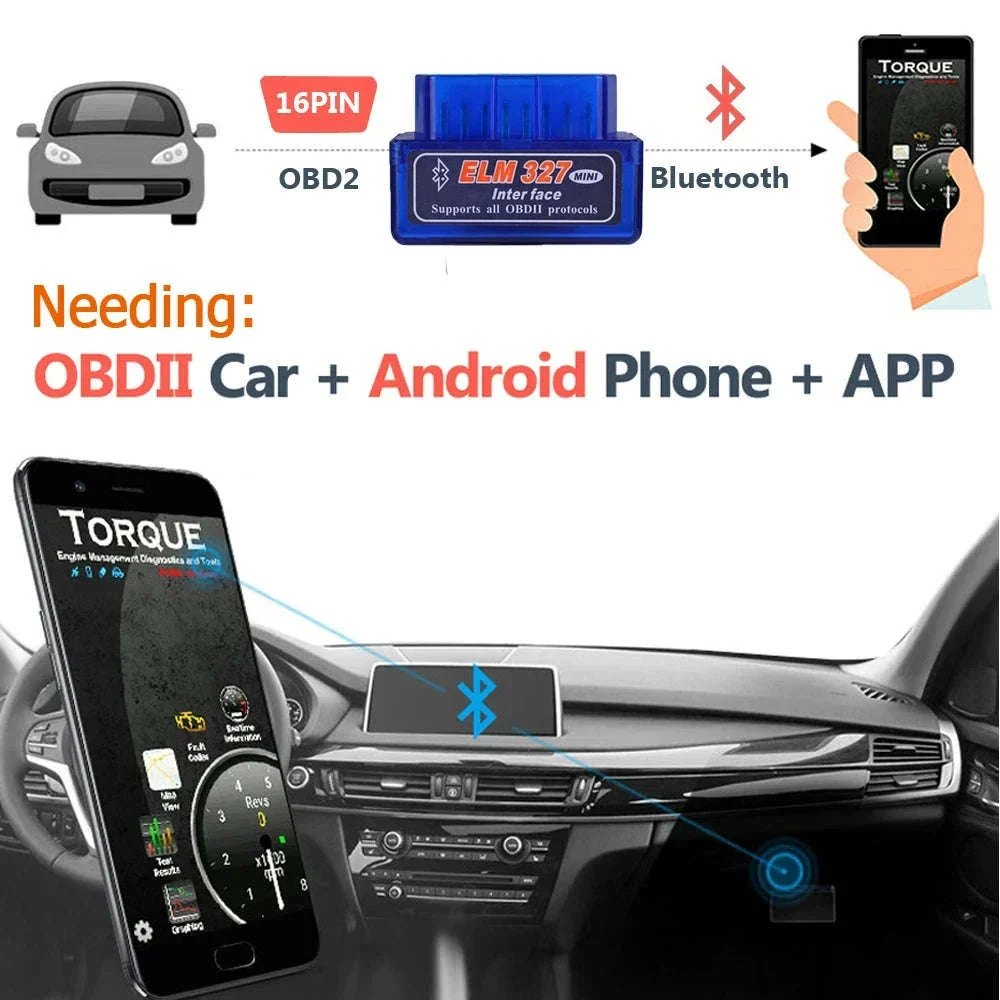 Mini ELM327 Bluetooth OBD2 Scanner for Fast Car Diagnostics - Image 10
