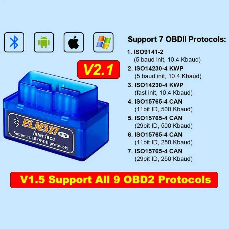 Mini ELM327 Bluetooth OBD2 Scanner for Fast Car Diagnostics - Image 6