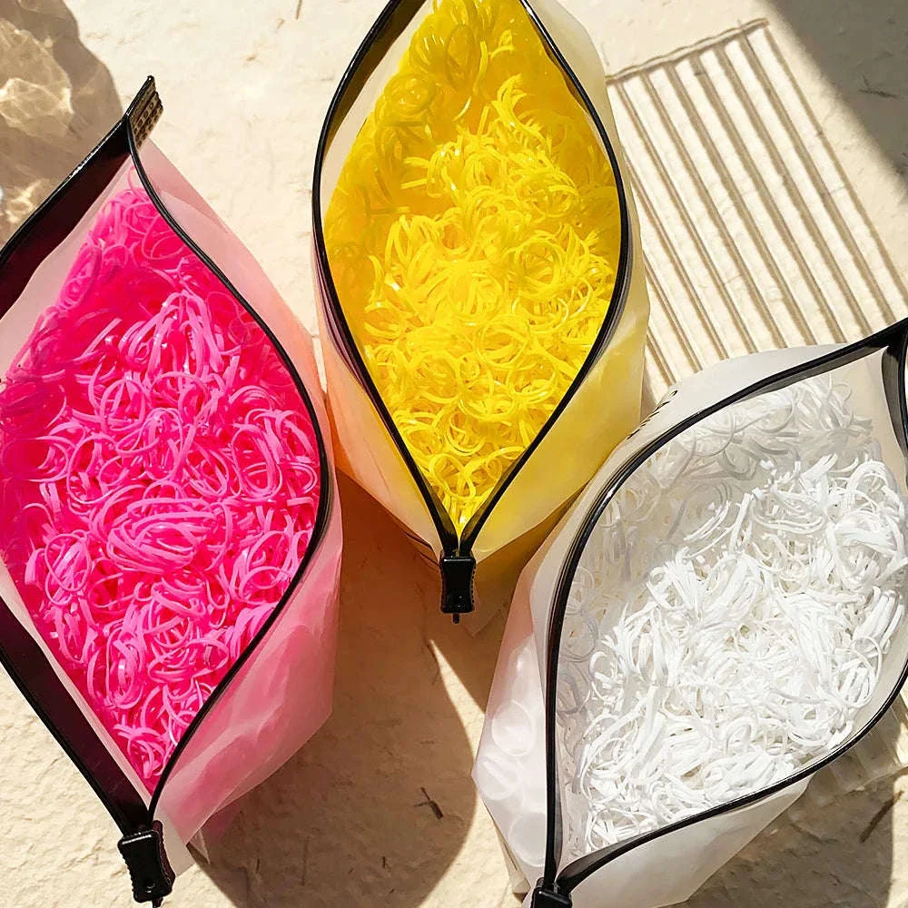 Colorful Mini Hair Ties Bulk Pack for Kids' Everyday Styling - Image 15