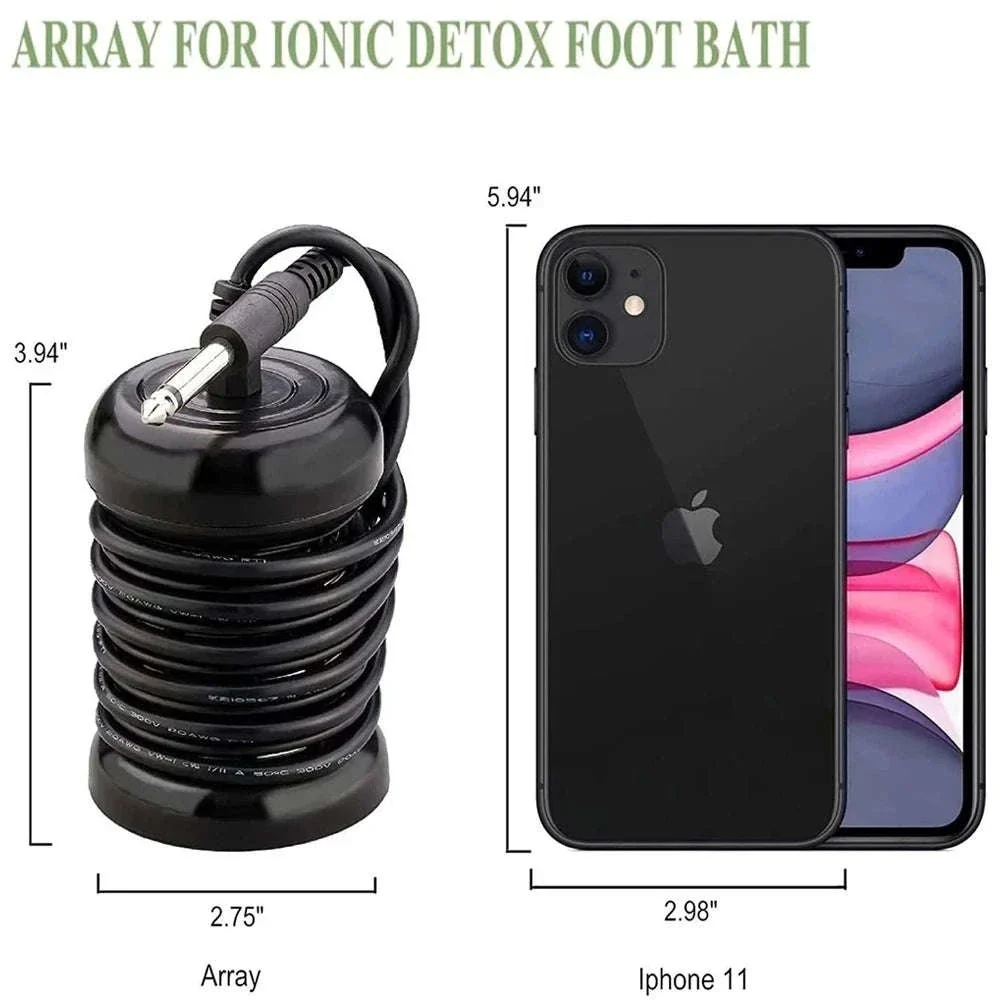 Mini Ionic Detox Foot Bath Array for Relaxing Foot Spa Sessions - Image 6
