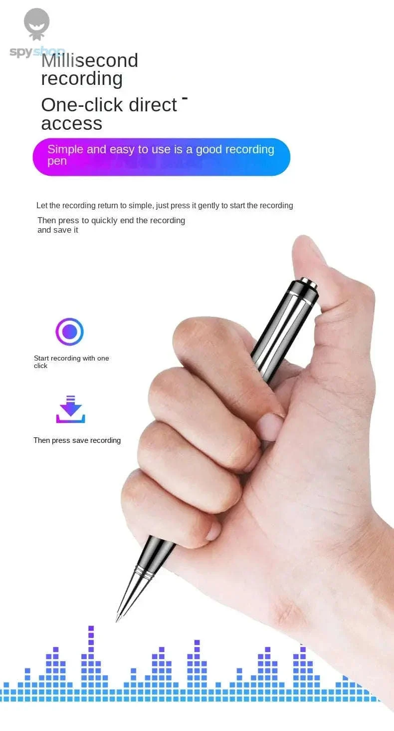 Mini Pen Voice Recorder with Large Storage and Noise Reduction - Image 14
